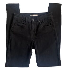 Levi's Black 721 High Rise Skinny Jeans